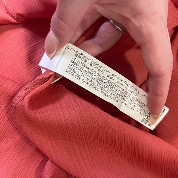 Zara coral pink dress - Picture 7 of 12